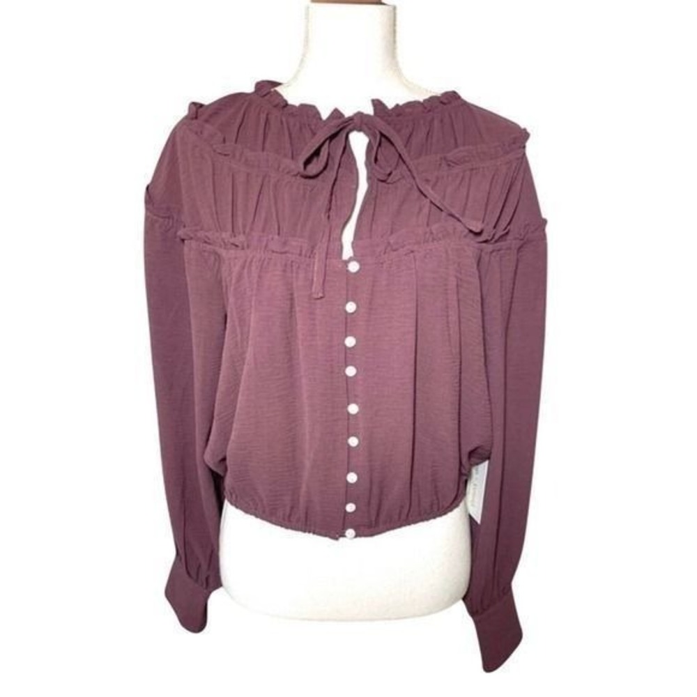 Bishop + Young Boho Canyon Top Button‎ Up Women Size Small NWT